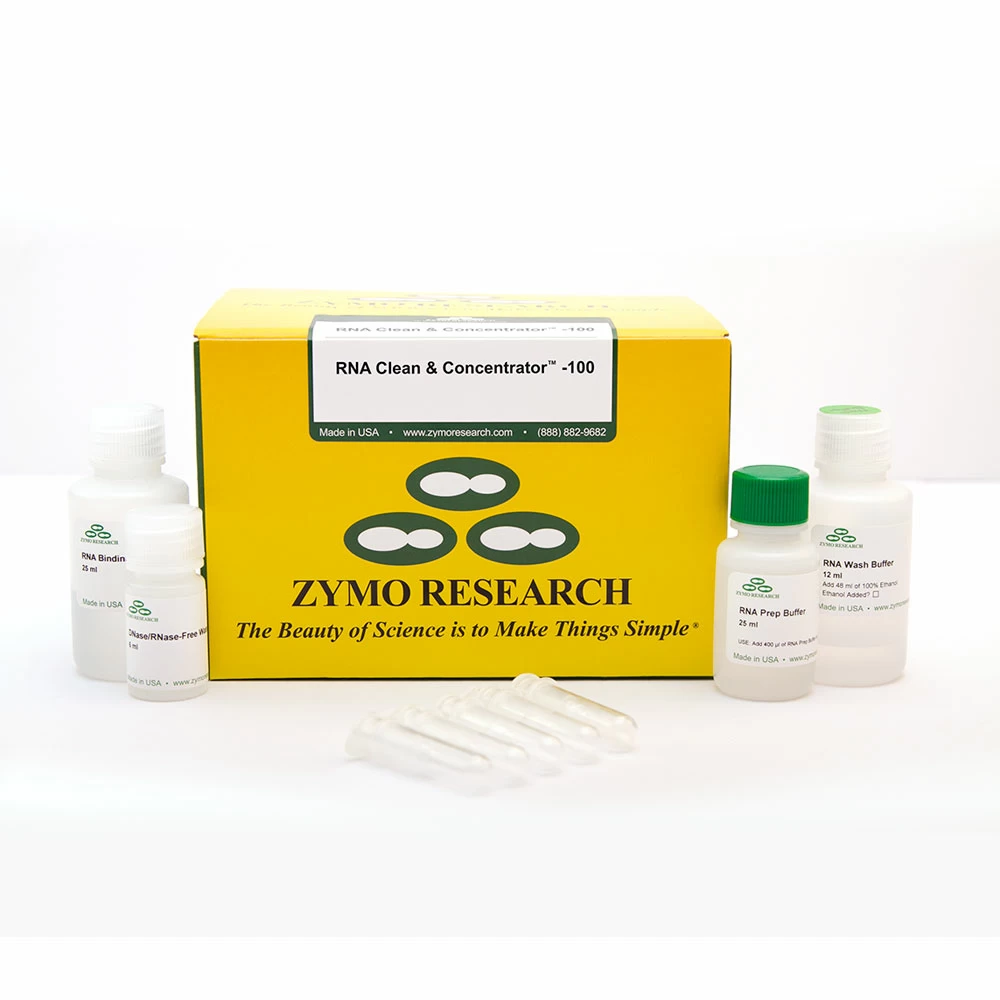 Zymo Research R1019 RNA Clean & Concentrator-100, Zymo Research, 25 Preps/Unit primary image