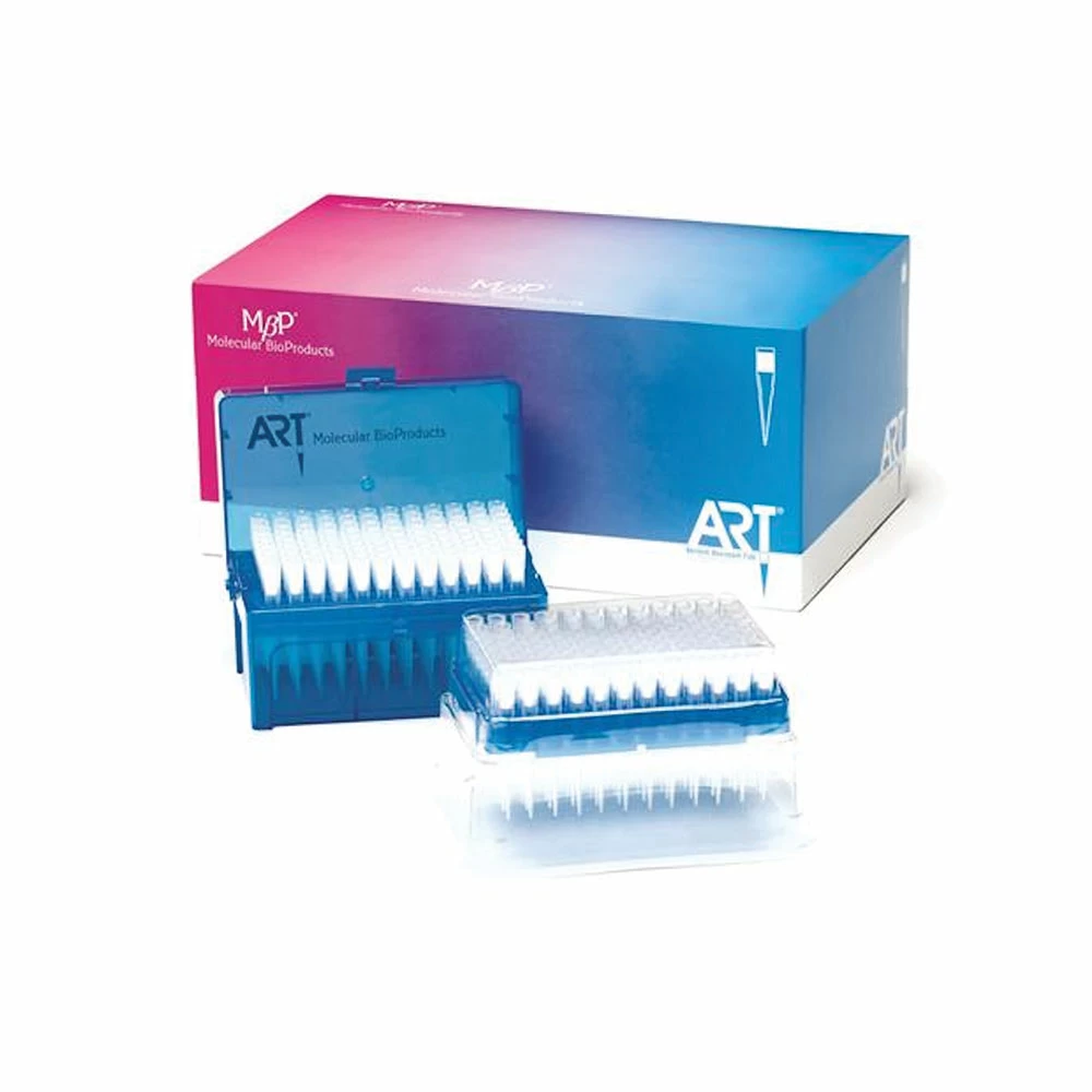 Molecular BioProducts 2749-05, ART 20L Filter Pipet Tip, Low Binding Racked, Sterile (RT-LT10F), 10 Racks of 96 Tips/Unit primary image