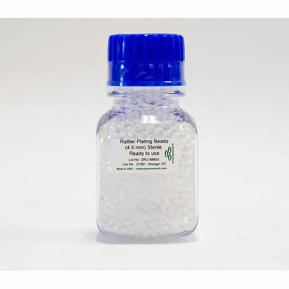 Zymo Research S1001-5 Rattler Plating Beads, 230 g, 5 Bottles/Unit primary image