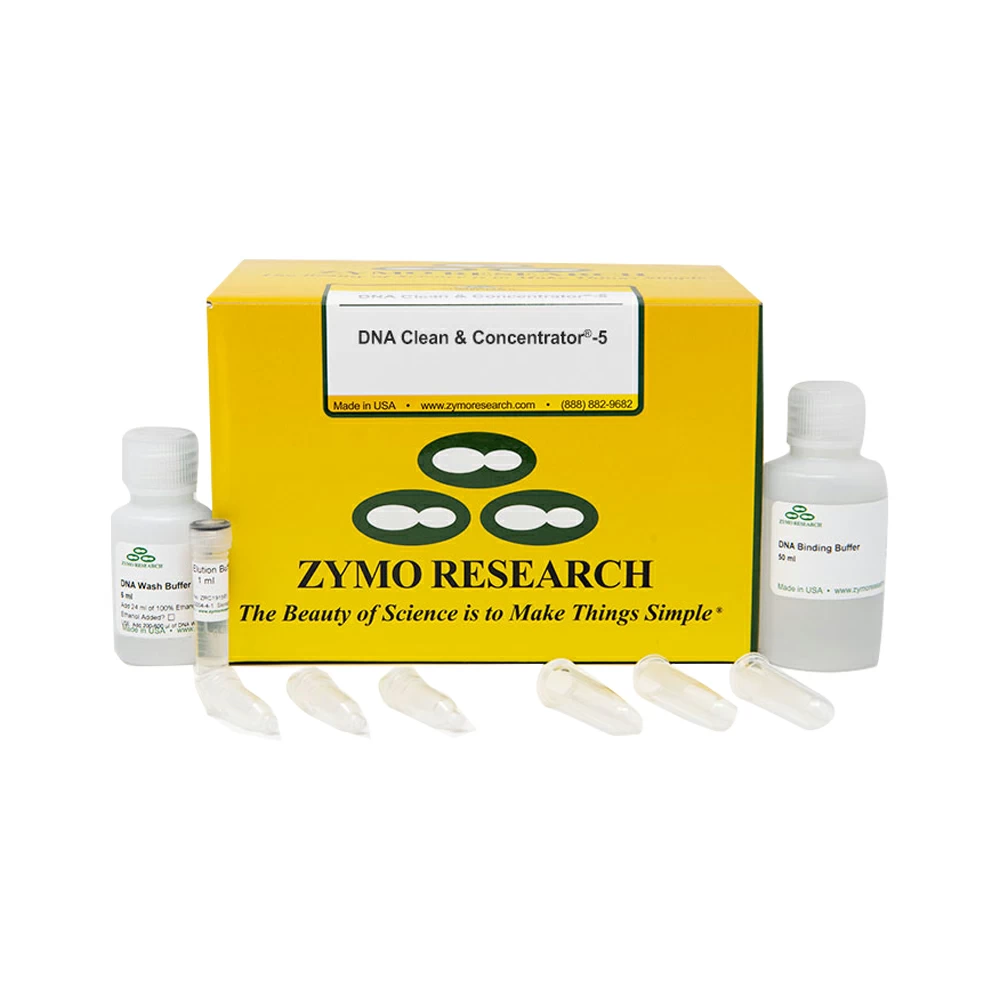 Zymo Research D4003T DNA Clean & Concentrator-5 (Uncapped), Zymo Research, 10 Preps/Unit primary image