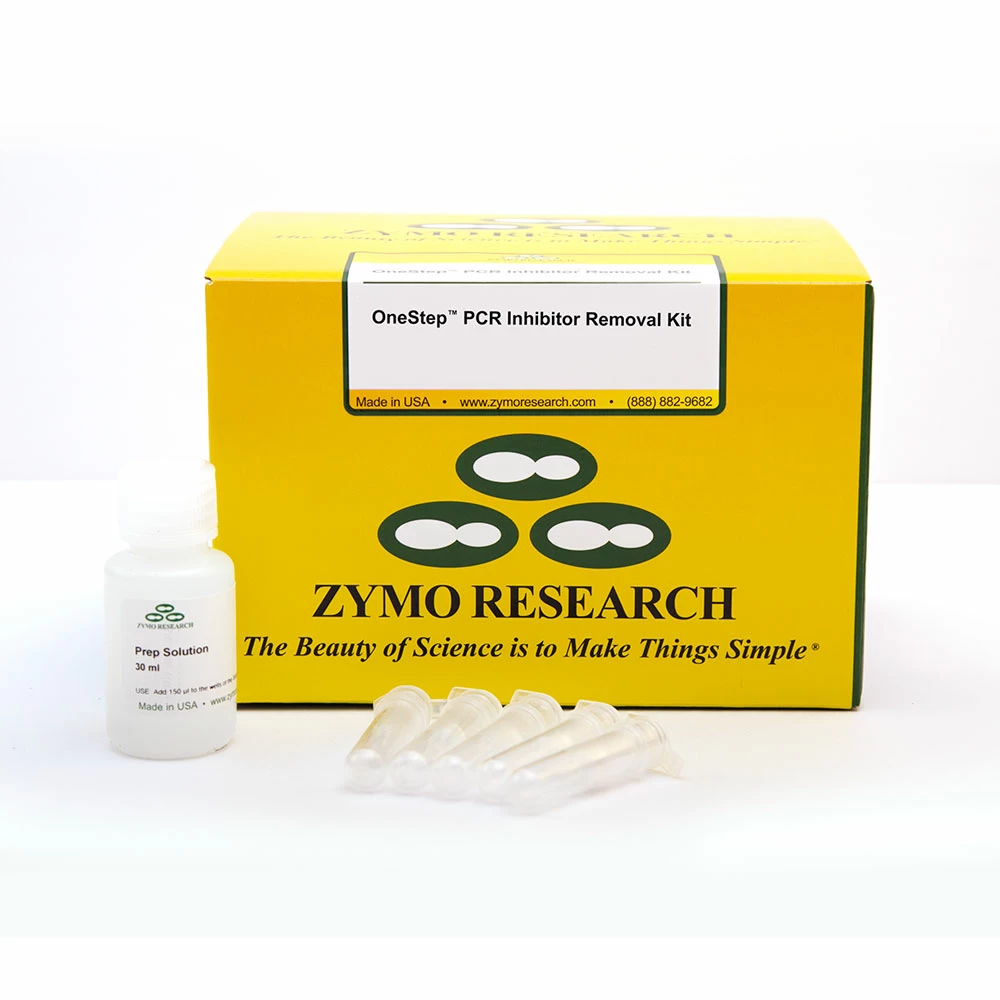 Zymo Research D6030 OneStep PCR Inhibitor Removal Kit, Capped columns, 50 Preps/Unit primary image