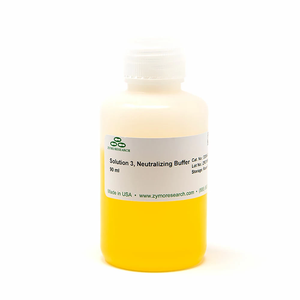 Zymo Research D2004-3-90 Solution 3 Neutralizing Buffer, 90ml, Zymoprep