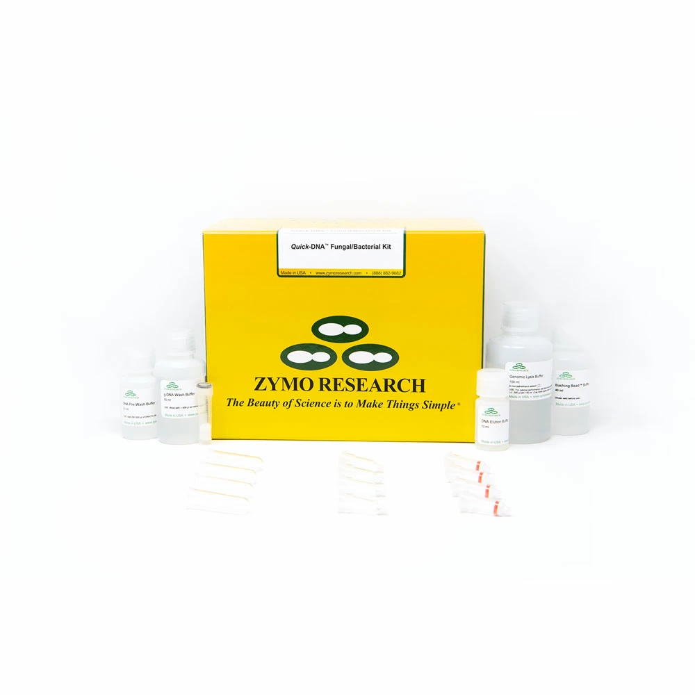 Zymo Research D6005 Quick-DNA Fungal/Bacterial Miniprep Kit, Zymo Research Kit, 50 Preps/Unit primary image