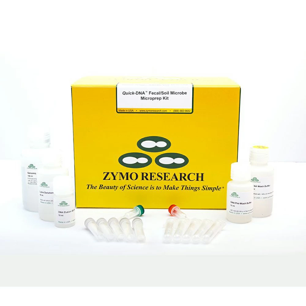 Zymo Research D6012 Quick-DNA Fecal/Soil Microbe Microprep Kit, Zymo Research, 50 Preps/Unit primary image
