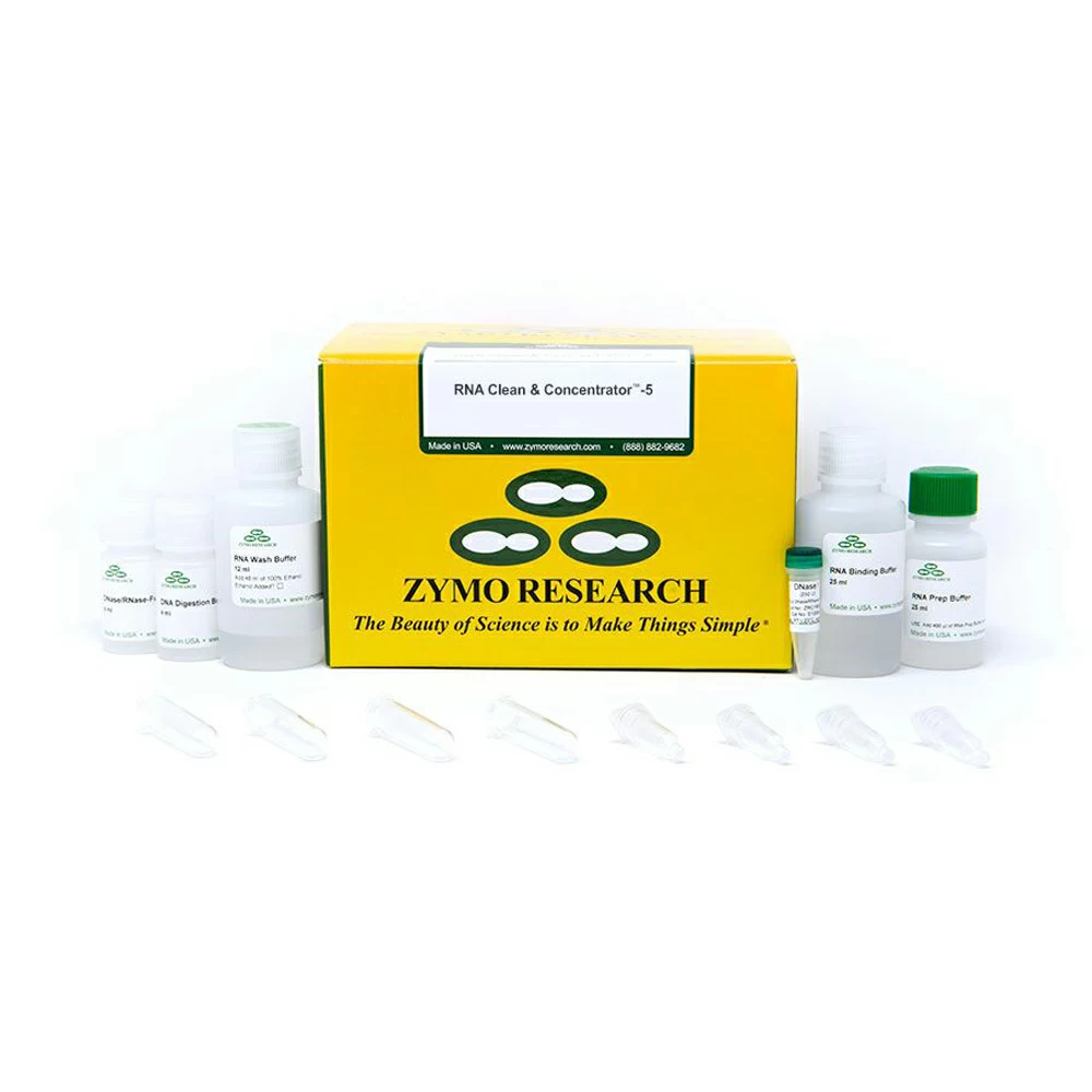 Zymo Research R1014 RNA Clean & Concentrator-5 with DNase I, Zymo Research, 200 Preps/Unit primary image