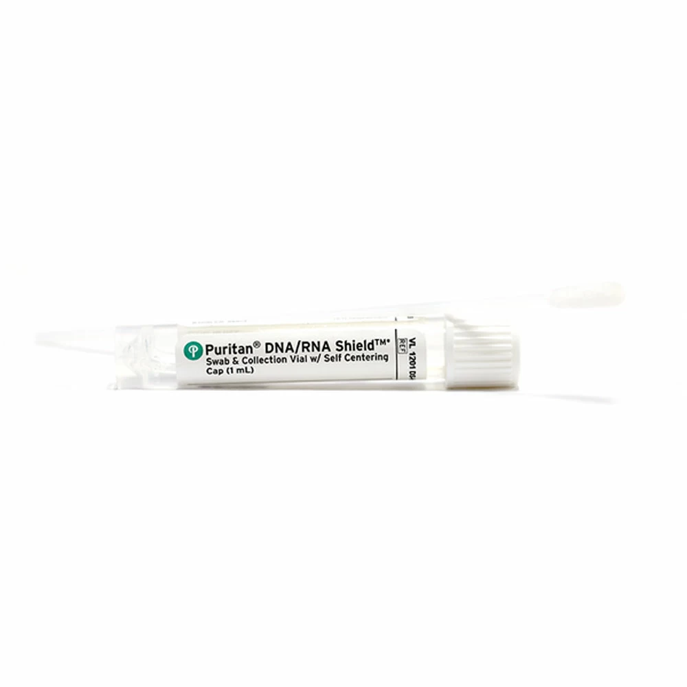Zymo Research R1107 DNA/RNA Shield Collection Tube w/ Swab, 1ml Fill, 50 Tubes/Unit primary image