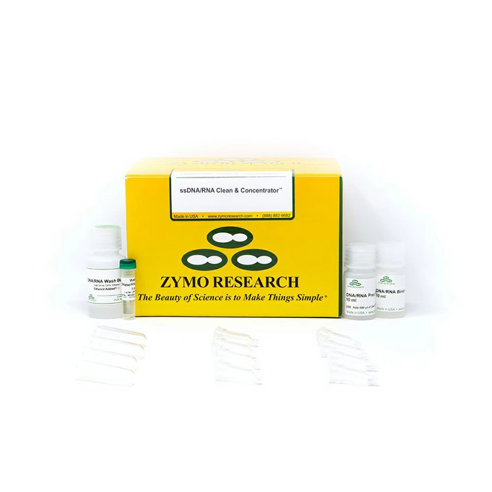 Zymo Research D7010 ssDNA/RNA Clean & Concentrator Kit, Zymo Research, 20 Preps/Unit primary image