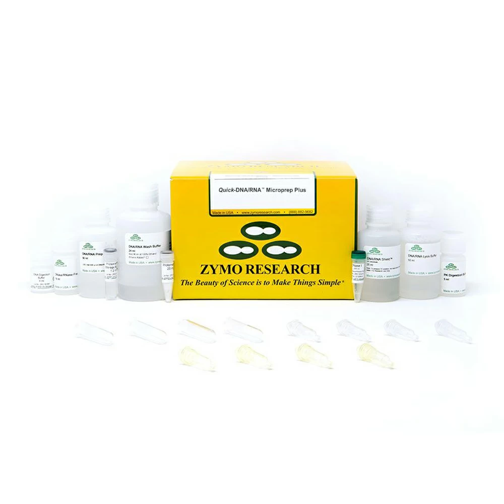 Zymo Research D7005T Quick-DNA/RNA Microprep Plus Kit, Zymo Research, 10 Preps/Unit primary image