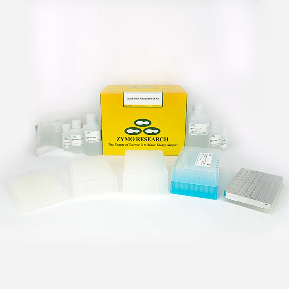 Zymo Research D6021 Quick-DNA Plant/Seed 96 Kit, Zymo Research, 2 x 96 Preps/Unit primary image