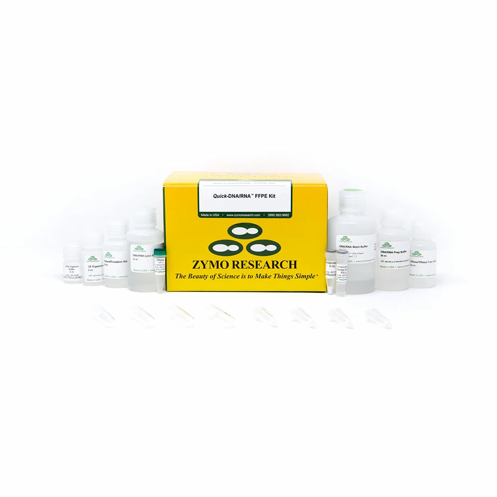 Zymo Research R1009 Quick-DNA/RNA FFPE Kit, Zymo Research, 50 Preps/Unit primary image