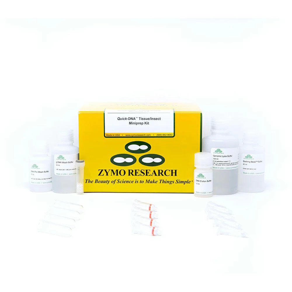 Zymo Research D6016 Quick-DNA Tissue/Insect Miniprep Kit, Zymo Research, 50 Preps/Unit primary image