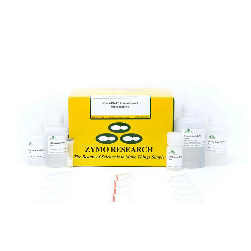 Zymo Research D6015 Quick-DNA Tissue/Insect Microprep Kit, Zymo Research, 50 Preps/Unit primary image