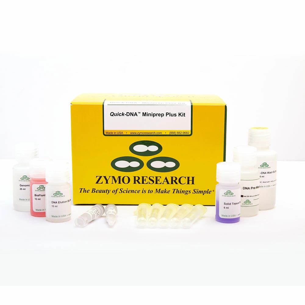 Zymo Research D4068 Quick-DNA Miniprep Plus Kit, Zymo Research, 50 Preps/Unit primary image