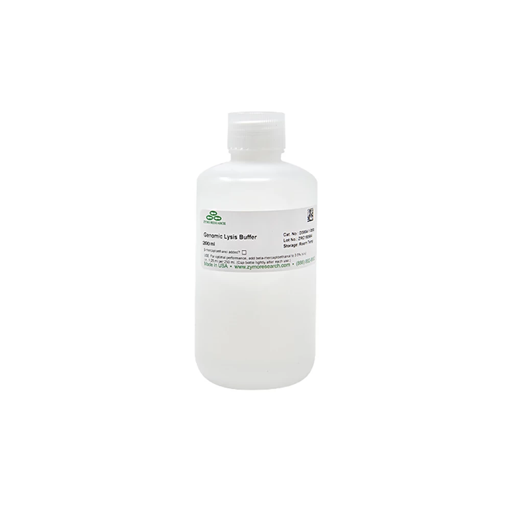 Zymo Research D3004-1-200 Genomic Lysis Buffer, Zymo Research, 2 x 100 ml/Unit primary image