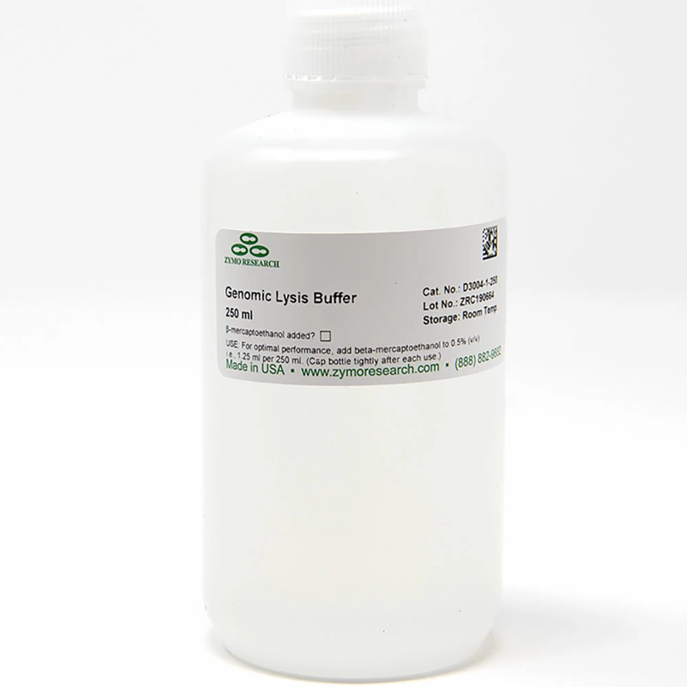 Zymo Research D3004-1-250 Genomic Lysis Buffer, Zymo Research, 250 ml/Unit primary image