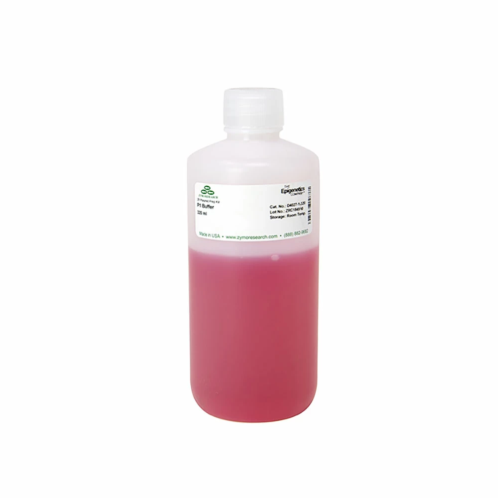 Zymo Research D4027-1-320 Buffer P1 (Red), Zymo Research, 320ml/Unit primary image