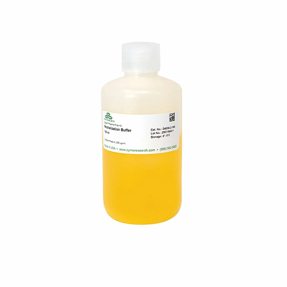 Zymo Research D4036-2-160 Neutralization Buffer Yellow, Zymo Research, 160 ml/Unit primary image