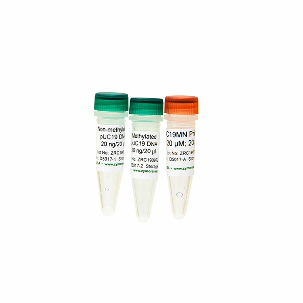 Zymo Research D5017 pUC19 DNA Set, Methylated & Non-Methylated, 1 Set/Unit primary image