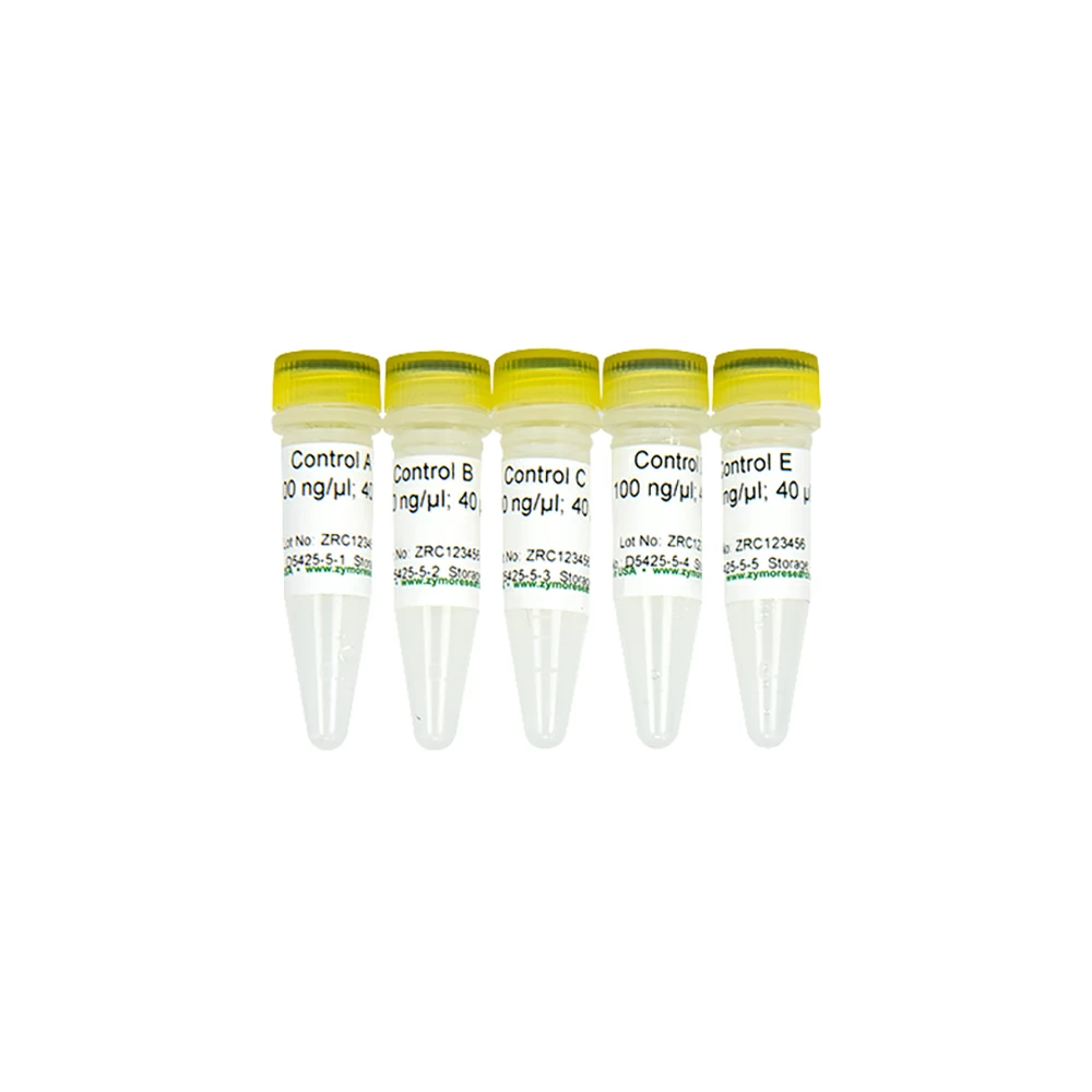 Zymo Research D5425-5-C Control DNA Set, Zymo Research, 5 x 40 ul/Unit primary image