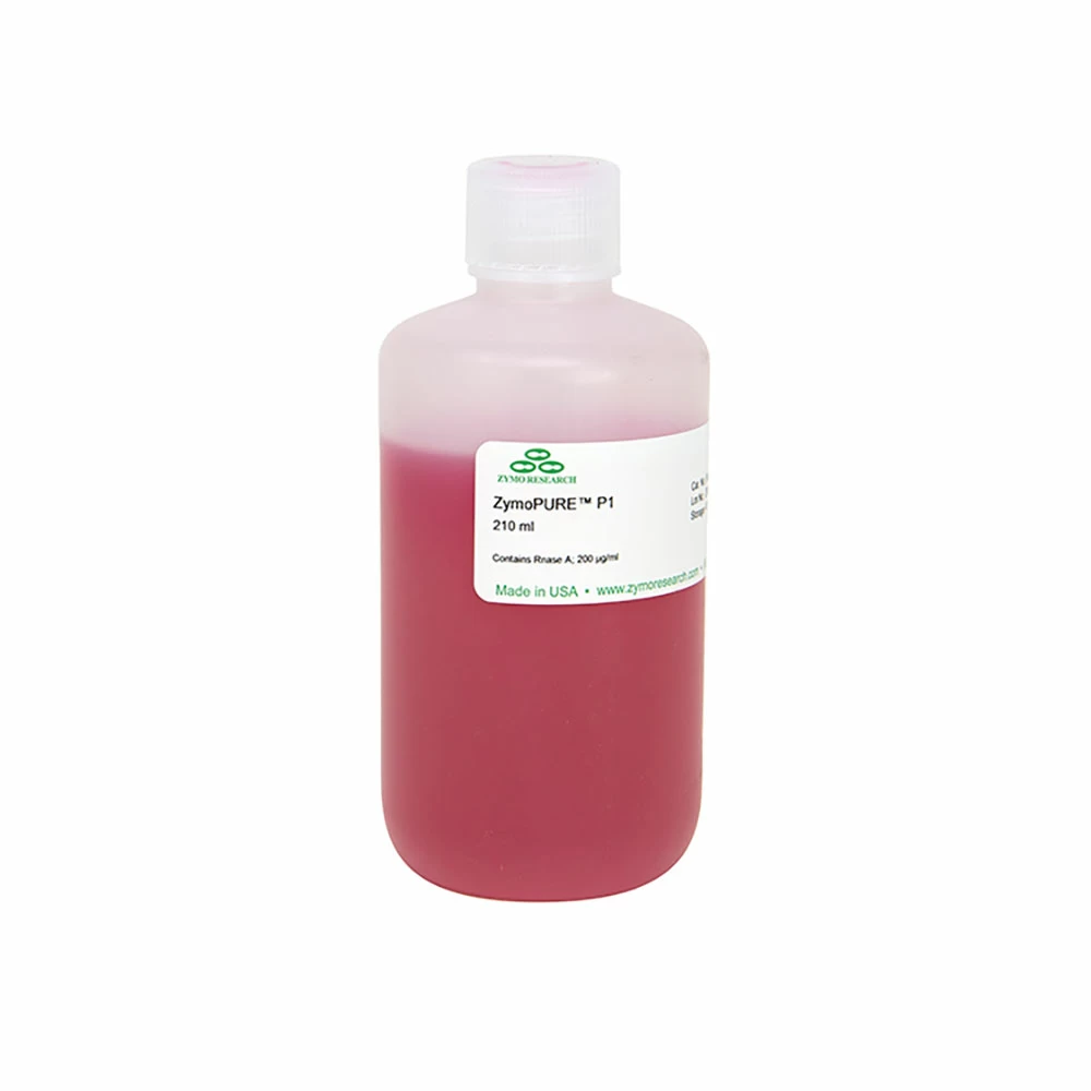 Zymo Research D4200-1-210 ZymoPURE P1 (Red), Buffer, 210ml/Unit primary image