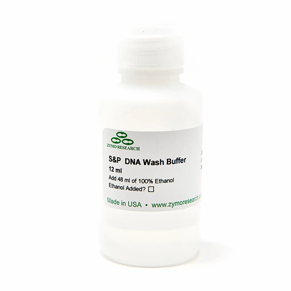 Zymo Research D4076-4-12 S&P DNA Wash Buffer, Buffer, 12ml/Unit primary image