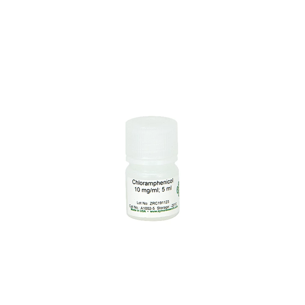 Zymo Research A1002-5 Chloramphenicol Solution, Zymo Research, 1 x 5ml/Unit primary image