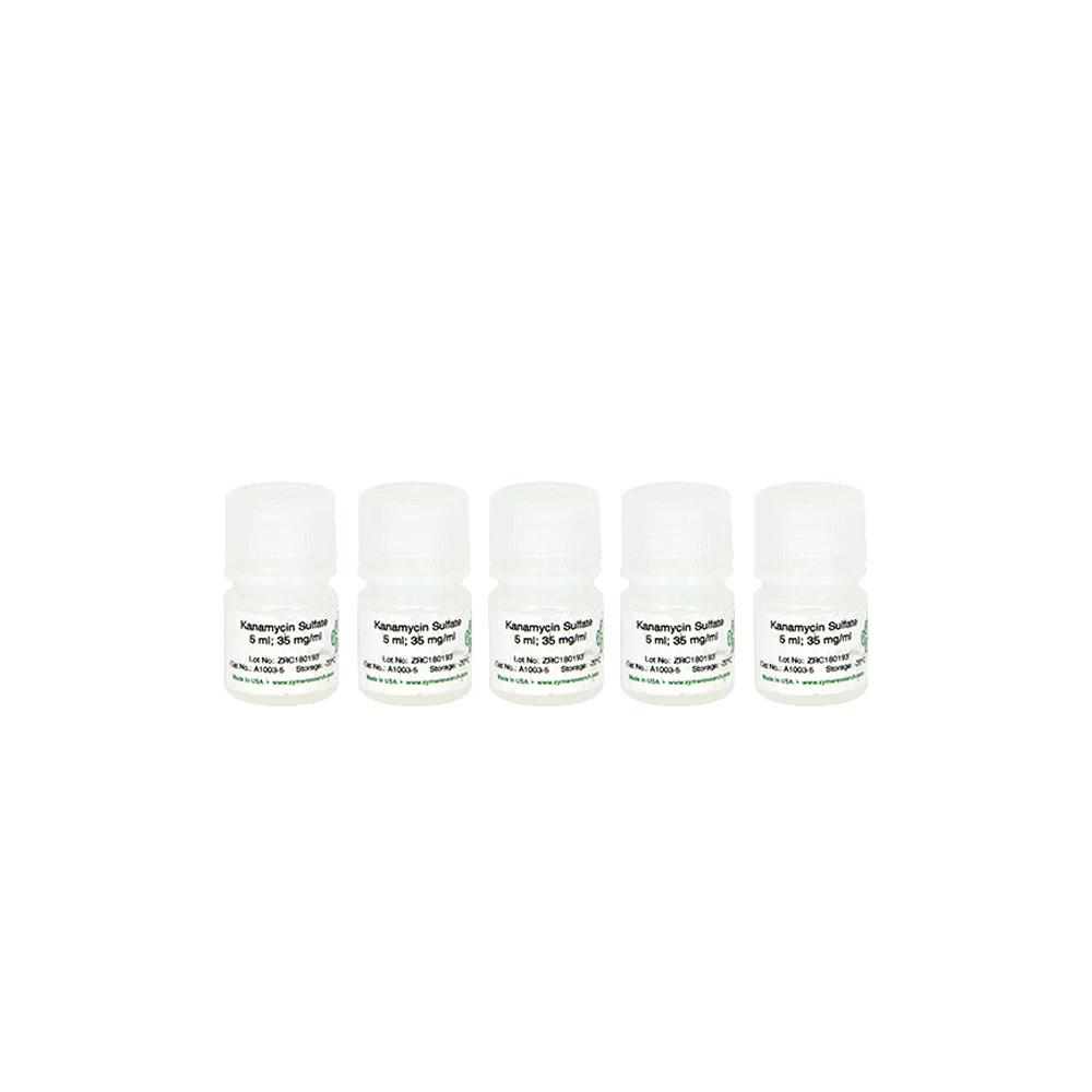 Zymo Research A1003-25 Kanamycin Sulfate Solution, Zymo Research, 5 x 5ml/Unit primary image