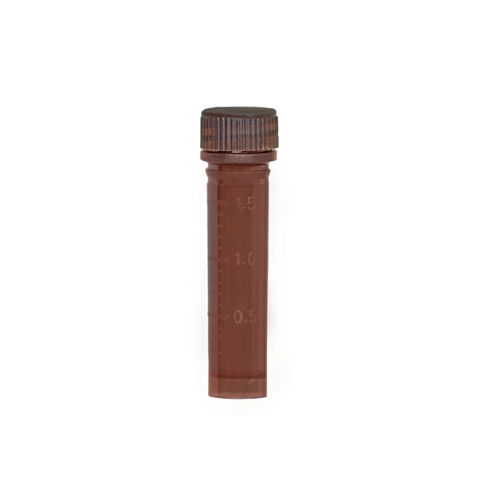Zymo Research C1028-500 2.0ml U-bottom Amber Tube, With Caps, Zymo Research, 500 Pack/Unit primary image