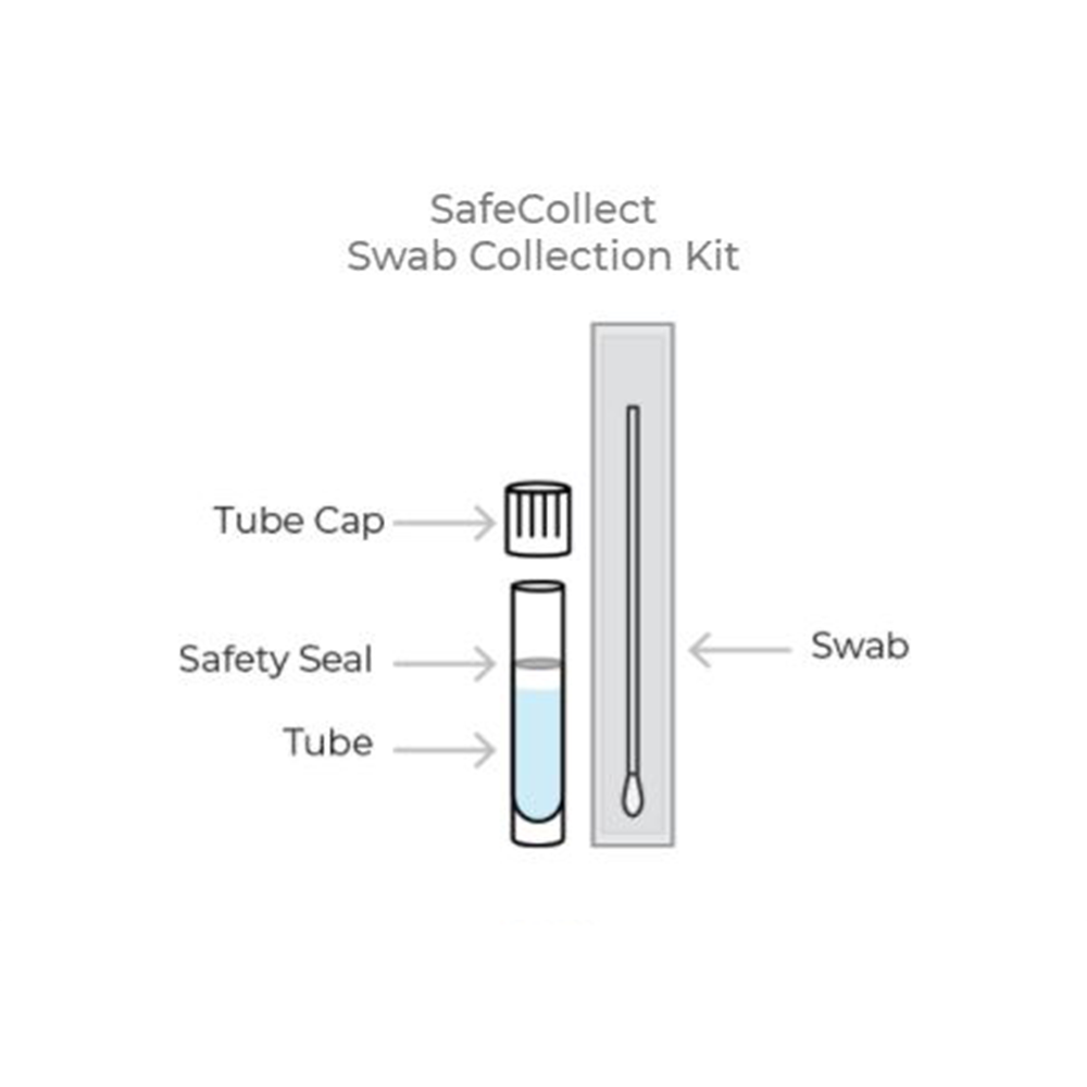 Zymo Research R1161-E DNA/RNA Shield SafeCollectTM  CE-IVD Swab Collection Kit, 2ml, CE-IVD registered, 1 Collection Kit, 2ml/Unit secondary image