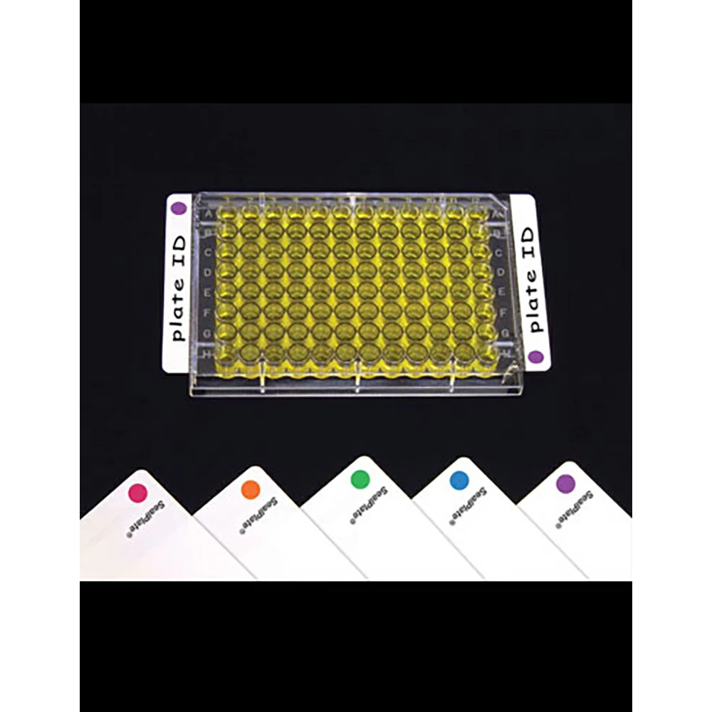 Excel Scientific SP-IDL-100, SealPlate Sealing Film, ColorTab, Lavender For ELISA & Similar Assay, 100 Films/Unit secondary image