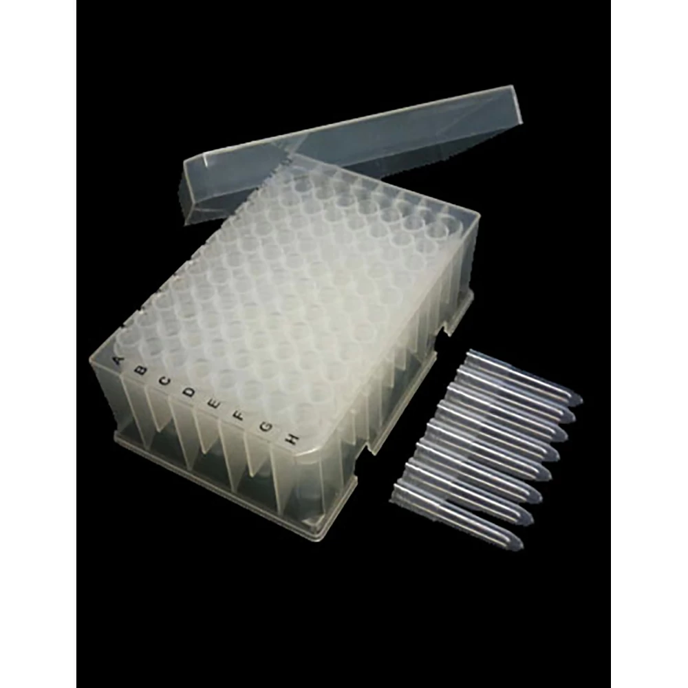 Olympus Plastics 14-364, Microtiter tubes, 1.2ml, Non-Sterile 12 Tube-Strips, Racked, 10 Racks of 96 Tubes/Unit secondary image