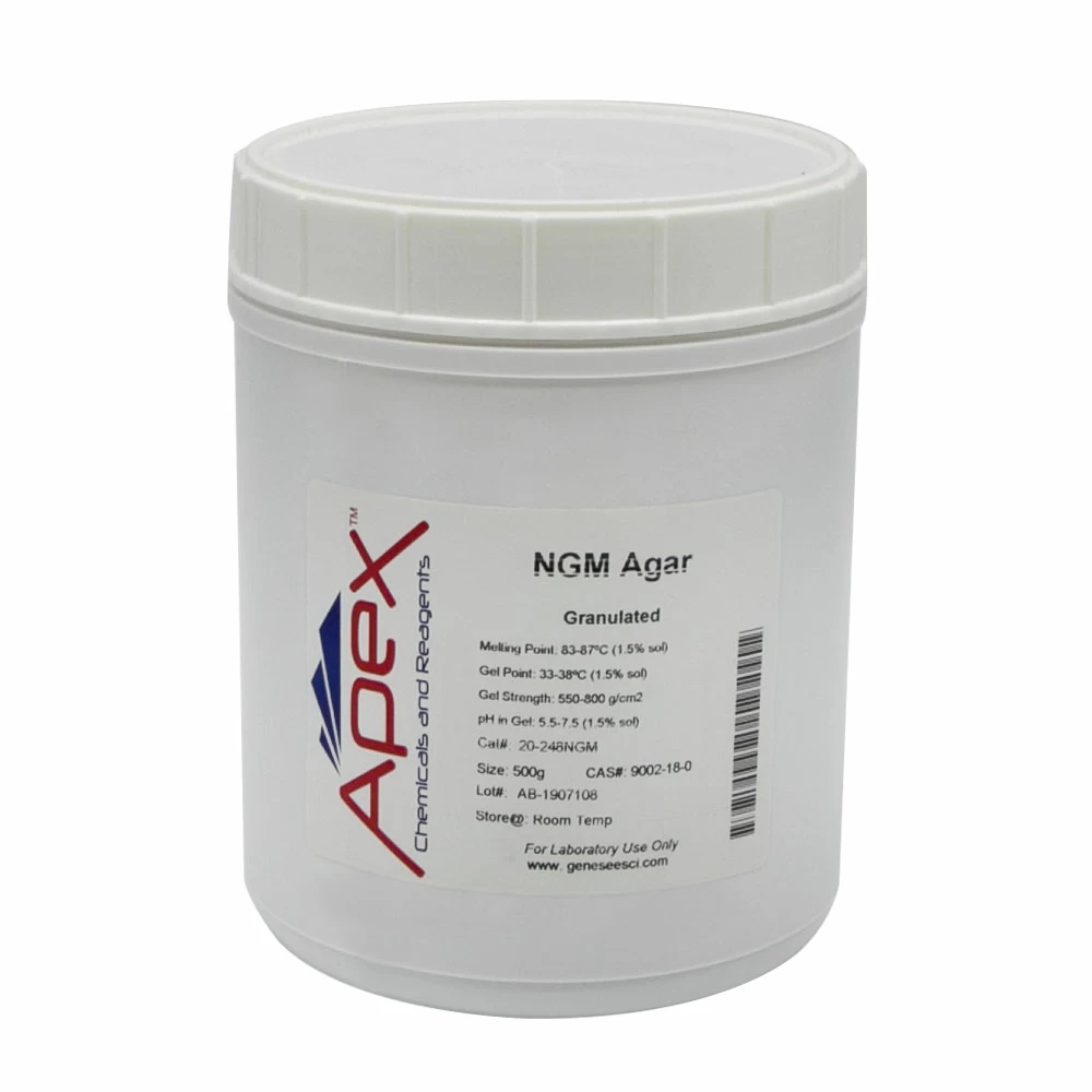 WormStuff 20-248W, 20-248NGM NGM Certified Agar, 500g, Granulated, 500g/Unit primary image