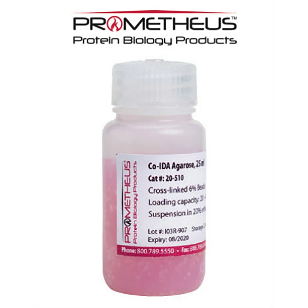 Prometheus Protein Biology Products 20-520 Cobalt Max Flow Metal Affinity Resin, Highly Cross-linked Beads, 6%, 25ml/Unit primary image