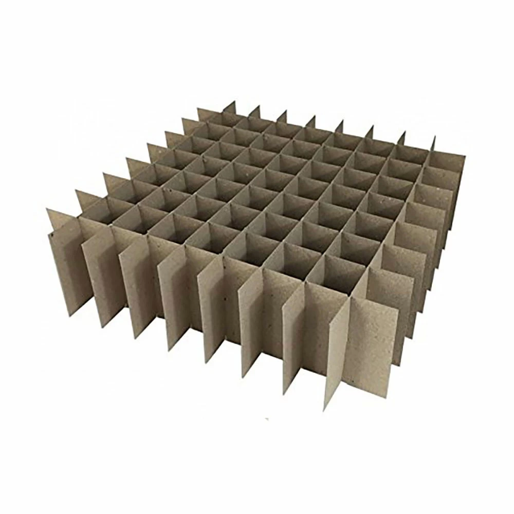 M01610 Cardboard Box with 144 Cell Dividers Partitions