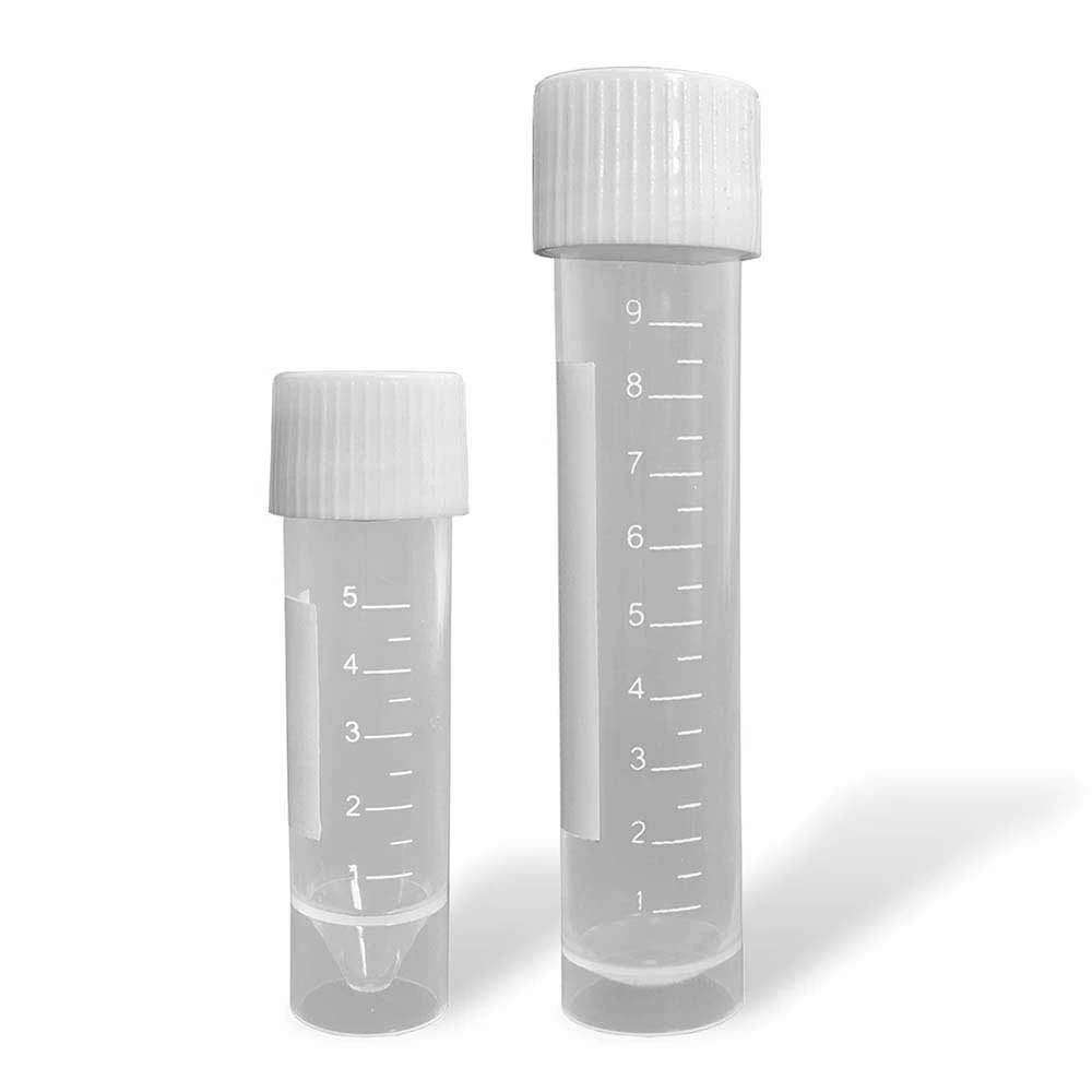 Olympus Plastics 21-399, 10ml Transport Tubes & Caps Self-Standing, Sterile, Polypropylene, 10 Bags of 100 Tubes/Unit primary image