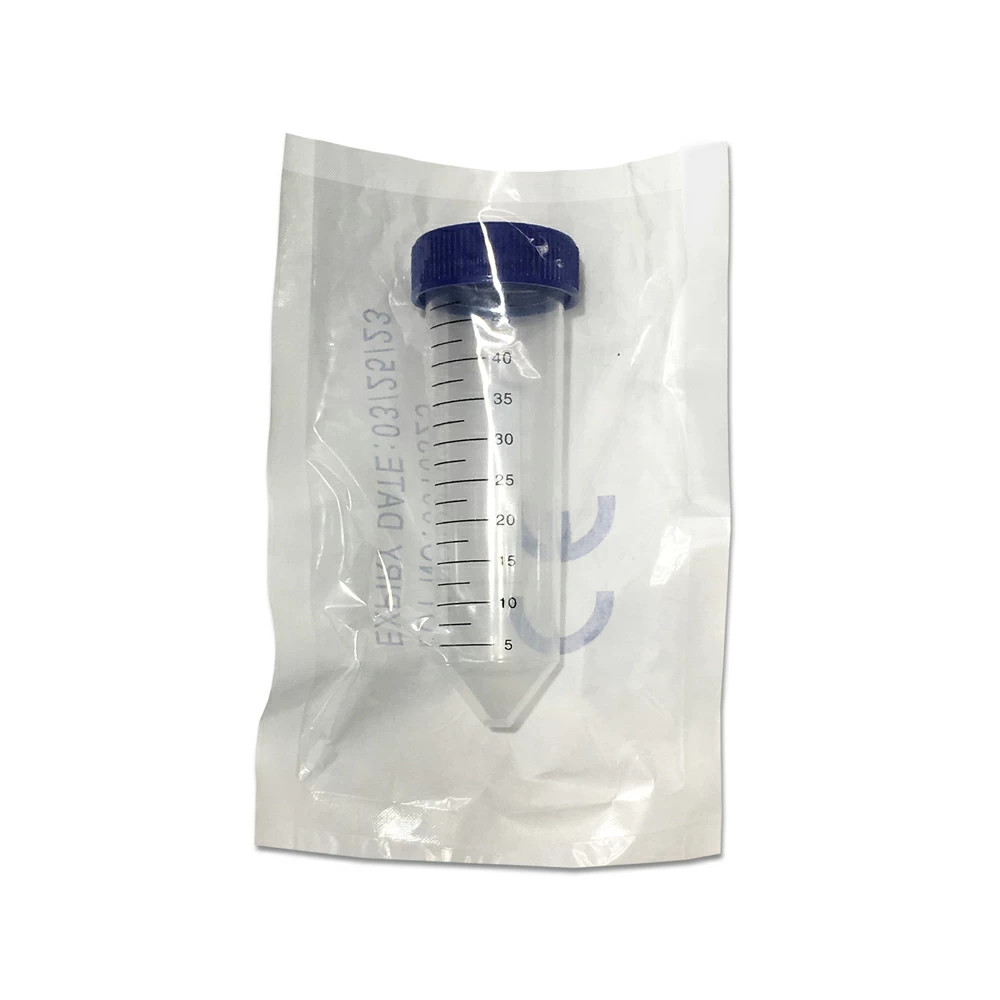 Genesee Scientific 21-401, 50ml Centrifuge Tubes, Individually Wrapped Sterile, Polypropylene, 300 Tubes/Unit primary image