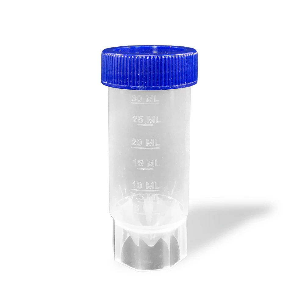 Genesee Scientific 21-402, 30ml Centrifuge Tubes, Self-Standing Sterile, Polypropylene, 20 Bags of 25 Tubes/Unit primary image