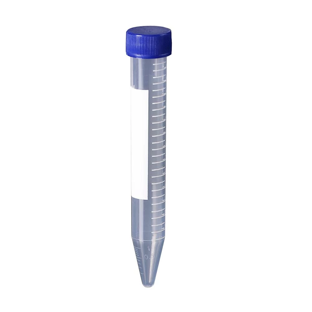 Genesee Scientific 21-408B, 15mL Centrifuge Tubes, Bagged With Screw Cap, Sterile, 500 Tubes/Unit primary image