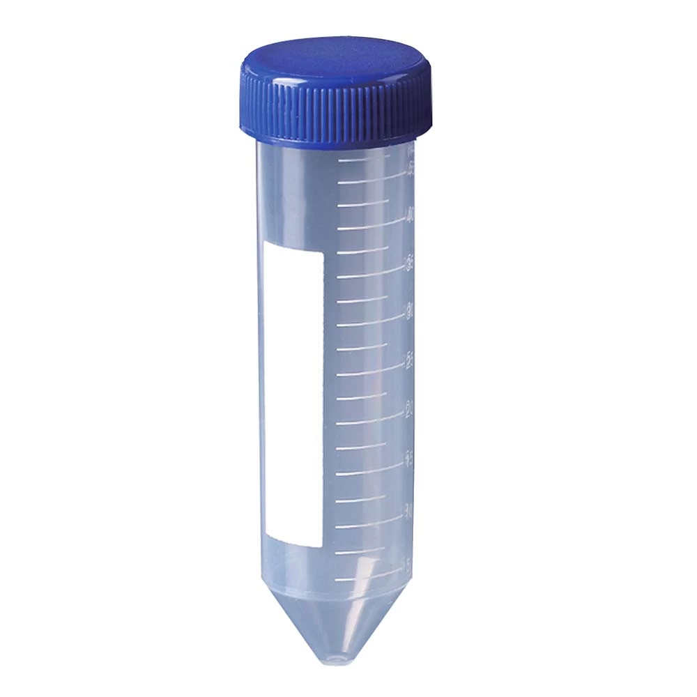 Genesee Scientific 21-409, 50mL Centrifuge Tubes, Racked With Screw Cap, Sterile, 500 Tubes/Unit primary image
