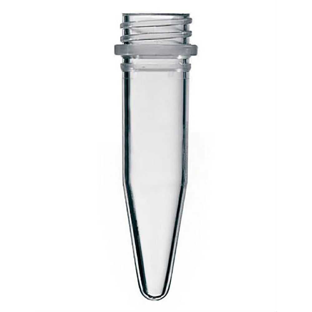 Olympus Plastics 21-262, Olympus 1.5ml Screw Cap Tubes Tubes Only, Non-Sterile, Bag of 500 Tubes/Unit primary image