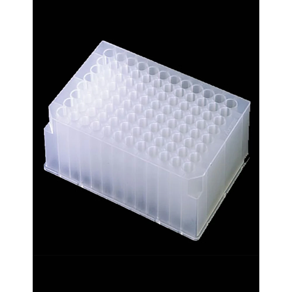 Olympus Plastics 22-469, 96-Well Deep Well Plate, 2.0ml Round Wells, Sterile, 50 Plates/Unit primary image