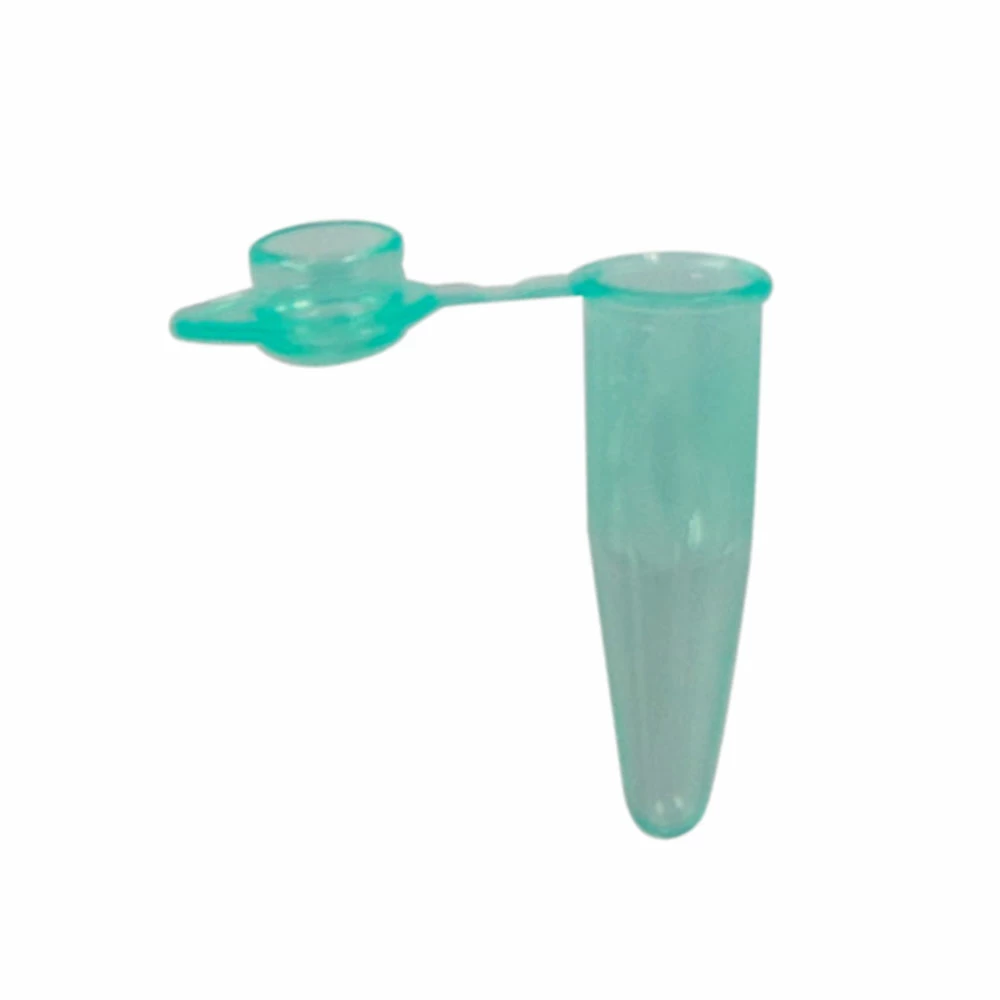 Olympus Plastics 24-153G, 0.2ml Individual PCR Tubes Dome Cap, Green, Bag of 1000 Tubes/Unit primary image