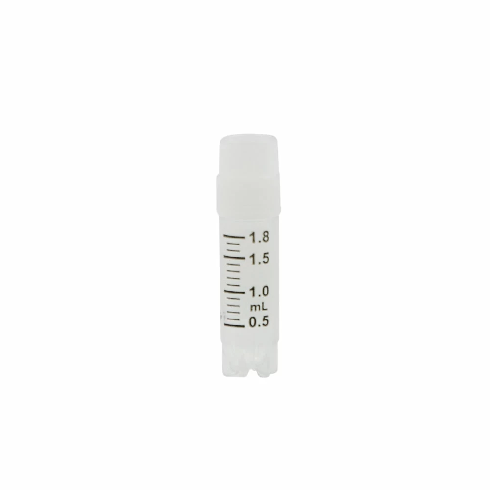 Olympus Plastics 24-203, 1.8ml Self-Standing Cryovial External Thread w/ Lip Seal, 10 Bags of 100 Tubes/Unit primary image