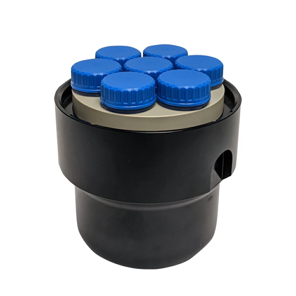 Genesee Scientific 24-295, 25ml Centrifuge Tubes, Racked With Screw Cap, Sterile, 8 Racks of 25 Tubes, 200/Unit tertiary image