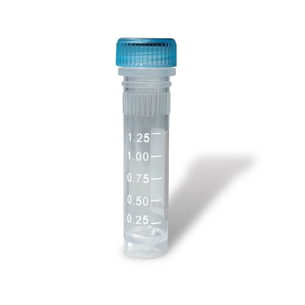 Genesee Scientific 24-298B, 2mL ClearSeal Screw-Cap Microtube Graduated, Self-standing, 50/Bag, 1000 Tubes/Unit primary image