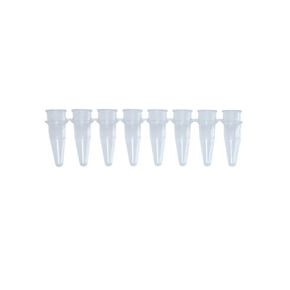 Olympus Plastics 24-161A, 0.2ml 8-Strip PCR Tubes, No Caps Ultra Thin Wall, Assorted Colo, Box of 125 Strips/Unit secondary image