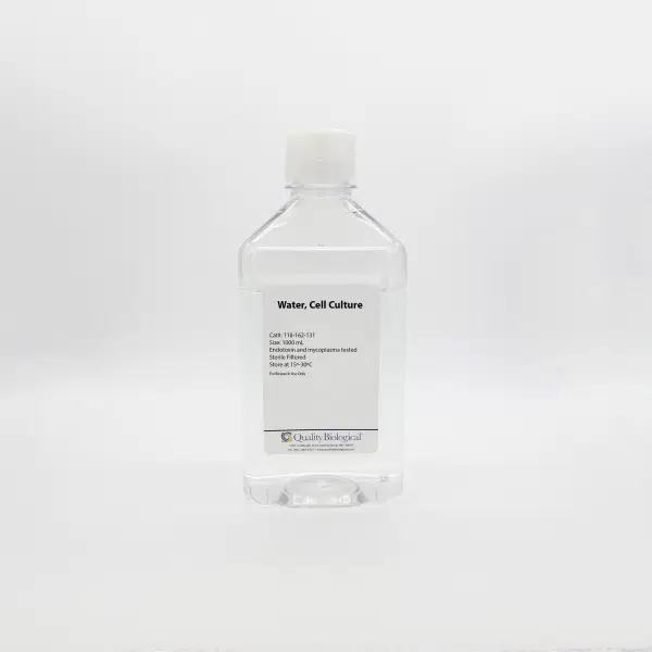 QBI 118-162-491 Cell Culture Grade Water , Endotoxin <0.03 EU/mL, 4 L/Unit Primary Image