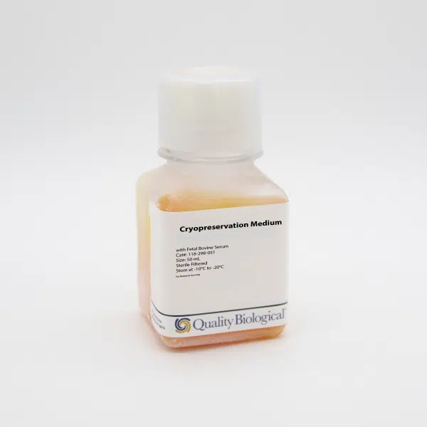 QBI 118-298-051 Cryopreservation Medium, with FBS and DMSO, 50 mL/Unit Primary Image