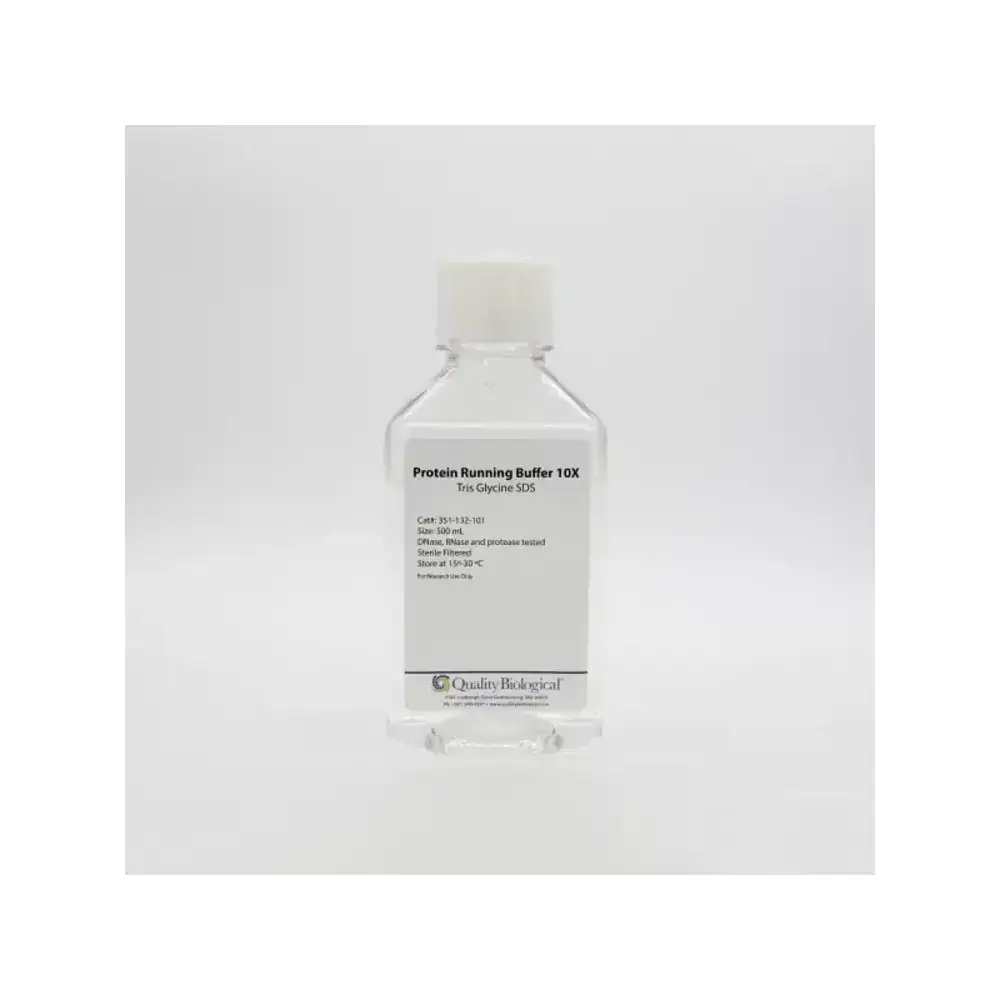 Quality Biological Inc 351-132-101 Protein Running Buffer SDS (10X), 10X 500ml, 1 Bottle/Unit Primary Image