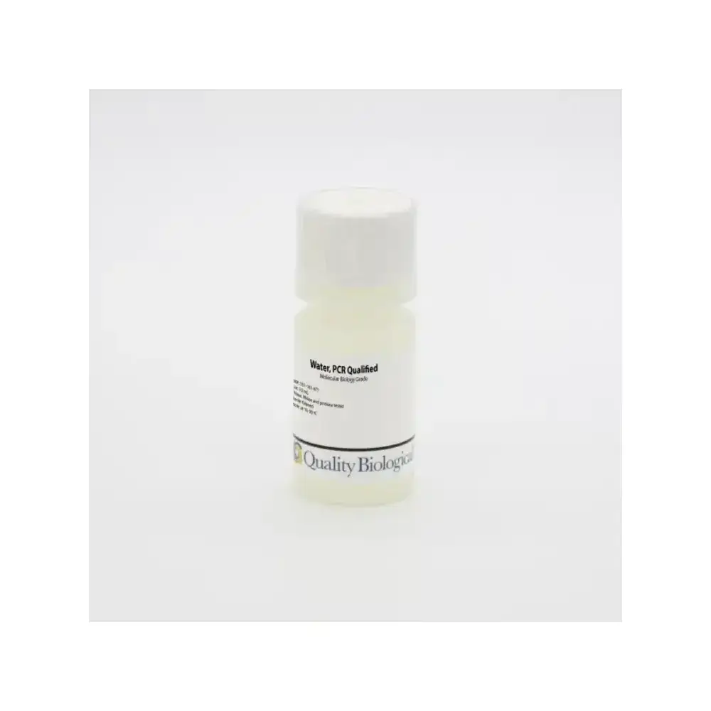Quality Biological Inc 351-161-671EA PCR Qualified Water , 10ml , 1 Bottle/Unit Primary Image